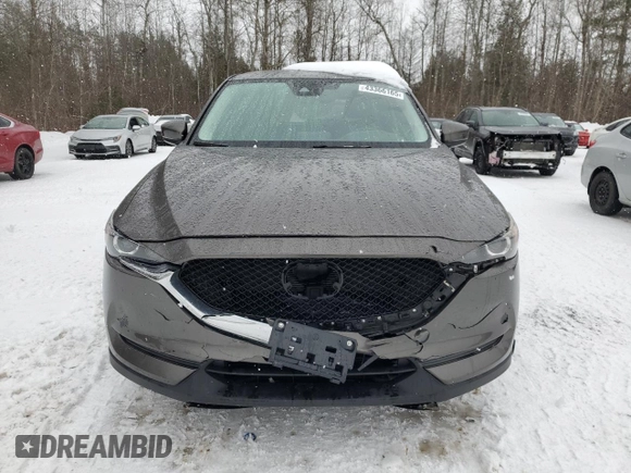 2017 Mazda CX-5 Touring with VIN JM3KFACL0H0145433, listed as a Copart auction lot 43366165 with 119,278 mi miles and Salvage Title. Bid and sale history available at carsss.com. Image 5.