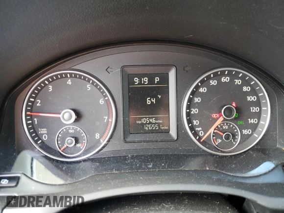 2010 Volkswagen Jetta S with VIN 3VWJX7AJ1AM026800, listed as a Copart auction lot 55755185 with 126,551 mi miles and Salvage title. Bid and sale history available at DreamBid. Image 9.
