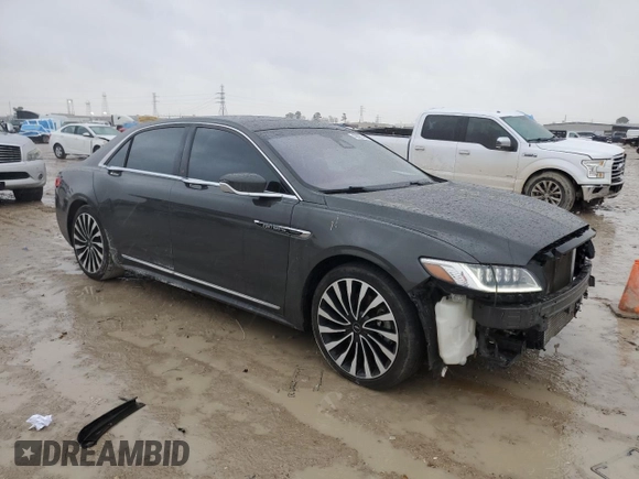 2018 Lincoln Continental Black Label with VIN 1LN6L9BC0J5612423, listed as a Copart auction lot 42830145 with 87,933 mi miles and Salvage Title. Bid and sale history available at DreamBid. Image 4.