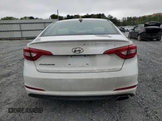 2017 Hyundai Sonata 2.4L with VIN 5NPE24AF3HH523795, listed as a Copart auction lot 51912375 with 90,141 mi miles and Salvage Title. Bid and sale history available at DreamBid. Image 6.