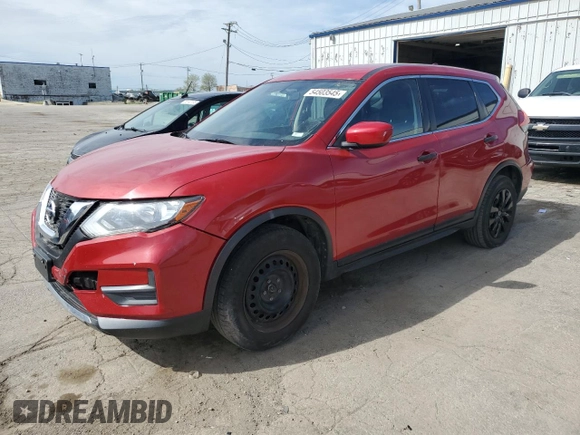 2017 Nissan Rogue S with VIN JN8AT2MVXHW275109, listed as a Copart auction lot 54503545 with 153,248 mi miles and Clean Title. Bid and sale history available at carsss.com. Image 1.