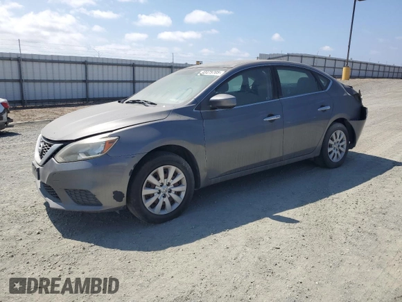 2017 Nissan Sentra S with VIN 3N1AB7APXHY290593, listed as a Copart auction lot 60475705 with 324,599 mi miles and Salvage title. Bid and sale history available at DreamBid. Image 1.