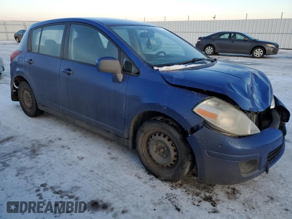 2009 Nissan Versa S with VIN 3N1BC13E89L375148, listed as a Copart auction lot 41511275 with 177,341 mi miles and Salvage Title. Bid and sale history available at DreamBid. Image 4.