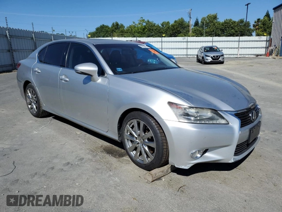 2014 Lexus GS 350 with VIN JTHBE1BL6E5030152, listed as a Copart auction lot 58240615 with 186,923 mi miles and Salvage title. Bid and sale history available at DreamBid. Image 4.