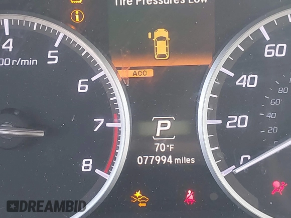 2017 Acura RDX Advance with VIN 5J8TB4H7XHL006917, listed as a IAAI auction lot 42610247 with 77,994 mi miles and . Bid and sale history available at DreamBid. Image 15.