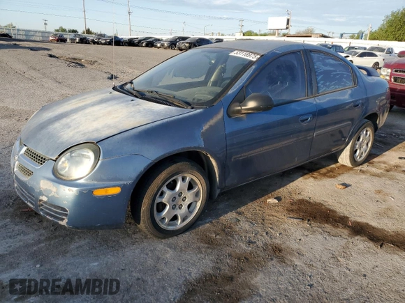 2003 Dodge Neon SXT with VIN 1B3ES56C63D102545, listed as a Copart auction lot 53118975 with Not Provided miles and Clean Title. Bid and sale history available at carsss.com. Image 1.