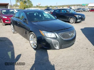 2013 Buick Regal GS with VIN 2G4GV5GV9D9248690, listed as a IAAI auction lot 40693592 with 115,548 mi miles. Bid and sale history available at carsss.com. Image 1.