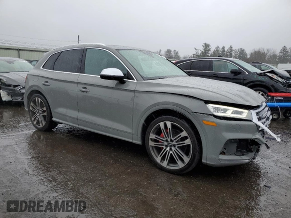 2019 Audi SQ5 Premium Plus with VIN WA1B4AFY9K2025075, listed as a Copart auction lot 49152064 with 71,288 mi miles and . Bid and sale history available at DreamBid. Image 4.