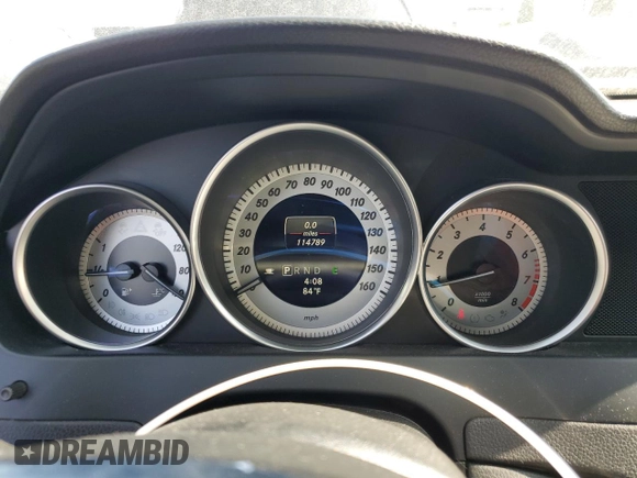 2013 Mercedes-Benz C 250 Sport with VIN WDDGF4HB1DA879444, listed as a Copart auction lot 58030695 with 114,789 mi miles and Salvage title. Bid and sale history available at DreamBid. Image 9.