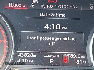 2021 Audi A4 S line Premium with VIN WAUDAAF46MN007457, listed as a IAAI auction lot 42143849 with 43,828 mi miles and . Bid and sale history available at DreamBid. Image 14.