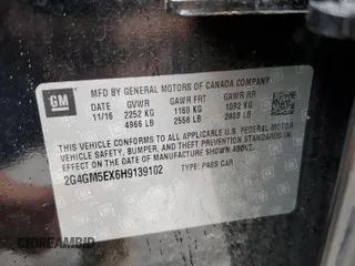 2017 Buick Regal with VIN 2G4GM5EX6H9139102, listed as a Copart auction lot 75418074 with 118,032 mi miles and Salvage Title. Bid and sale history available at carsss.com. Image 13.