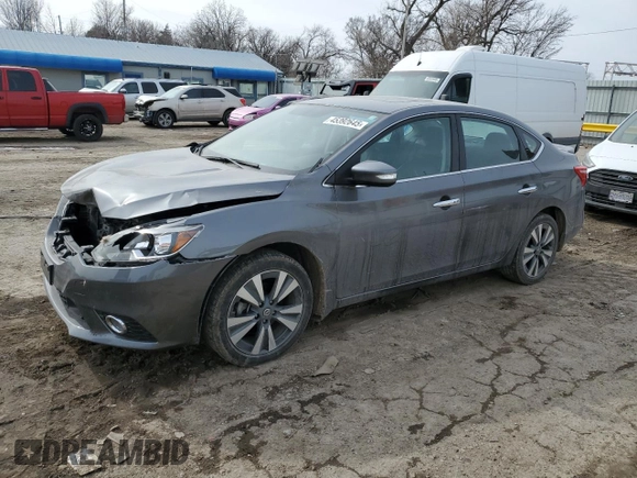 2019 Nissan Sentra SV with VIN 3N1AB7AP5KY243172, listed as a Copart auction lot 45392645 with 65,920 mi miles and Salvage Title. Bid and sale history available at DreamBid. Image 1.