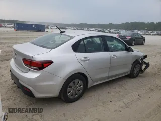 2020 Kia Rio S with VIN 3KPA24AD2LE297081, listed as a Copart auction lot 62927934 with 163,611 mi miles and Salvage Title. Bid and sale history available at carsss.com. Image 3.