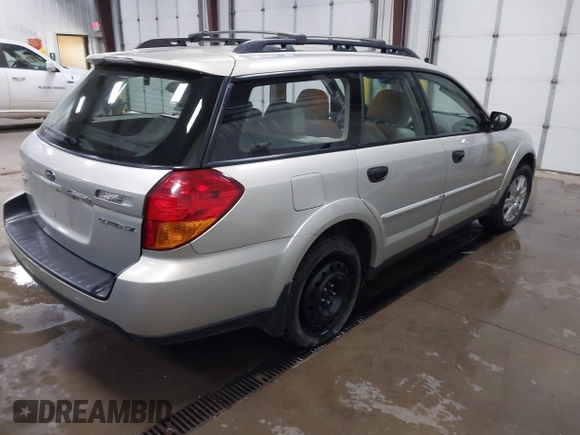 2005 Subaru Legacy Outback with VIN 4S4BP61CX57345062, listed as a IAAI auction lot 42244355 with 114,809 mi miles and . Bid and sale history available at DreamBid. Image 4.