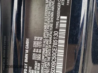 2012 BMW M3 with VIN WBSDX9C50CE785130, listed as a Copart auction lot 65381264 with 67,132 mi miles and Salvage Title. Bid and sale history available at carsss.com. Image 14.
