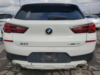 2022 BMW X2 sDrive28i with VIN WBXYH9C0XN5U53700, listed as a Copart auction lot 80884664 with 0 mi miles and Salvage Title. Bid and sale history available at carsss.com. Image 6.