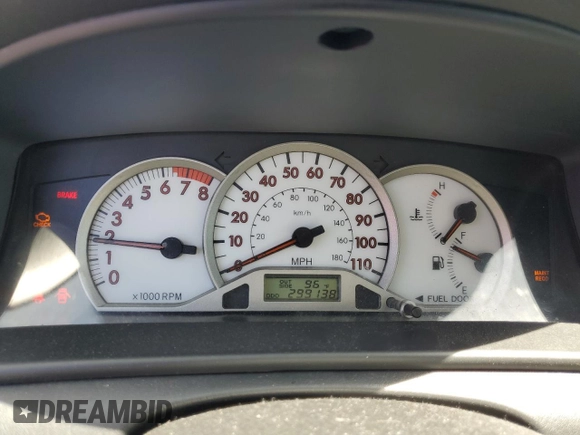 2006 Toyota Corolla CE with VIN 1NXBR30EX6Z739448, listed as a Copart auction lot 56041355 with 299,138 mi miles and Clean Title. Bid and sale history available at DreamBid. Image 9.