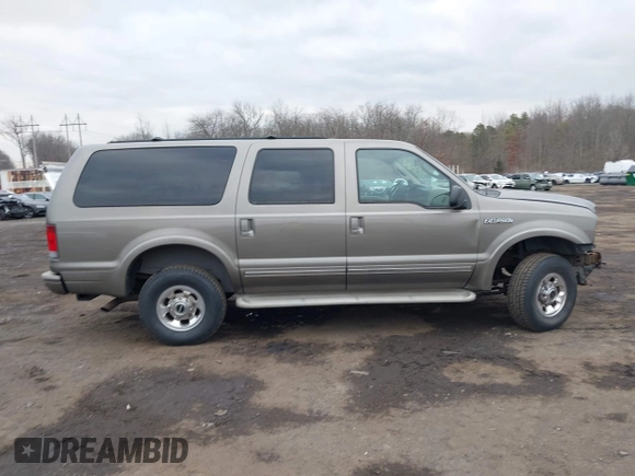 2005 Ford Excursion Limited with VIN 1FMNU43S25ED44885, listed as a IAAI auction lot 41322350 with 65,112 mi miles and . Bid and sale history available at DreamBid. Image 13.