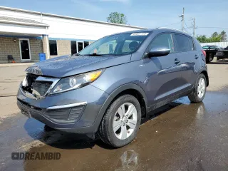 2013 Kia Sportage LX with VIN KNDPBCA25D7508830, listed as a Copart auction lot 60851165 with 83,833 mi miles and Salvage title. Bid and sale history available at DreamBid. Image 1.