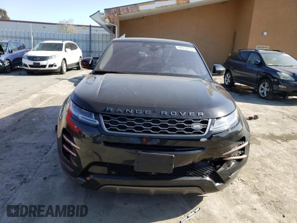 2021 Land Rover Range Rover Evoque R-Dynamic S with VIN SALZT2FX9MH127523, listed as a Copart auction lot 44812753 with 27,393 mi miles. Bid and sale history available at carsss.com. Image 5.