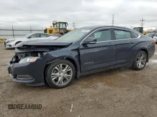 2014 Chevrolet Impala LT with VIN 2G1125S36E9309609, listed as a Copart auction lot 81955644 with 76,476 mi miles and Salvage Title. Bid and sale history available at DreamBid. Image 1.