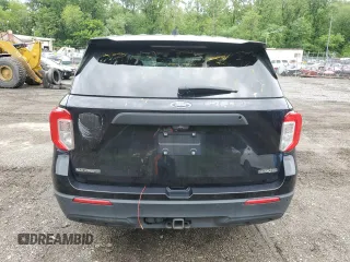 2021 Ford Police Interceptor Utility z VIN 1FM5K8AB3MGC44099, wystawiony jako Copart lot #56472655 z przebiegiem 79 701 mil mil oraz Tytuł czysty. Historia ofert i sprzedaży dostępna na DreamBid. Obrazek 6.