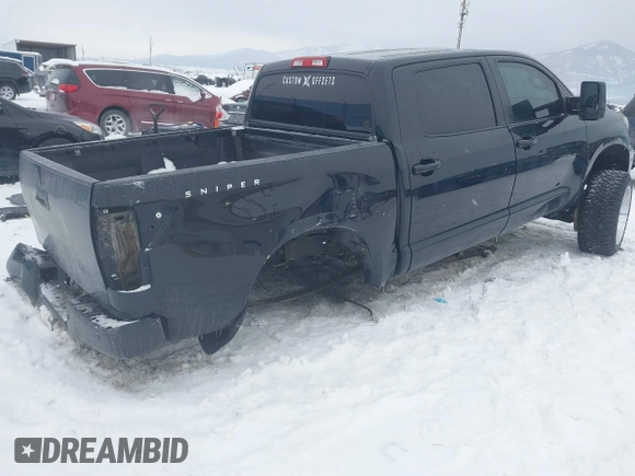2008 Toyota Tundra 4WD Truck LTD with VIN 5TFDV58168X040096, listed as a IAAI auction lot 41558558 with 194,690 mi miles. Bid and sale history available at carsss.com. Image 4.