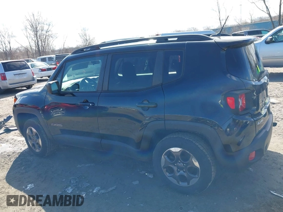 2017 Jeep Renegade Sport with VIN ZACCJBAB3HPE59292, listed as a IAAI auction lot 41931546 with 51,573 mi miles and . Bid and sale history available at carsss.com. Image 14.