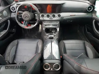 2018 Mercedes-Benz E-Class AMG E 43 with VIN WDDZF6EB6JA485006, listed as a Copart auction lot 82684584 with 0 mi miles and Salvage Title. Bid and sale history available at carsss.com. Image 8.