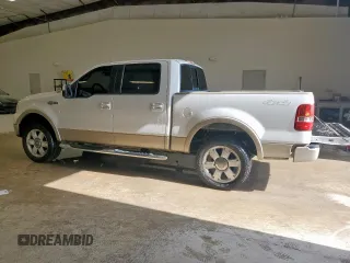 2008 Ford F-150 XLT with VIN 1FTPW14V28KD81567, listed as a Copart auction lot 60050705 with 333,364 mi miles and Clean title. Bid and sale history available at DreamBid. Image 2.