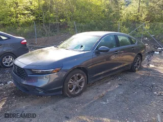 2024 Honda Accord Sedan EX with VIN 1HGCY1F30RA056154, listed as a IAAI auction lot 42029912 with 26,833 mi miles. Bid and sale history available at carsss.com. Image 17.