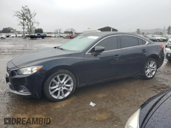 2014 Mazda Mazda6 i Touring with VIN JM1GJ1T64E1122945, listed as a Copart auction lot 49297615 with 185,243 mi miles and Salvage Title. Bid and sale history available at carsss.com. Image 1.