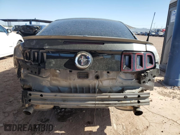 2014 Ford Mustang V6 with VIN 1ZVBP8AM3E5301910, listed as a Copart auction lot 56006345 with 163,880 mi miles and Salvage title. Bid and sale history available at DreamBid. Image 6.