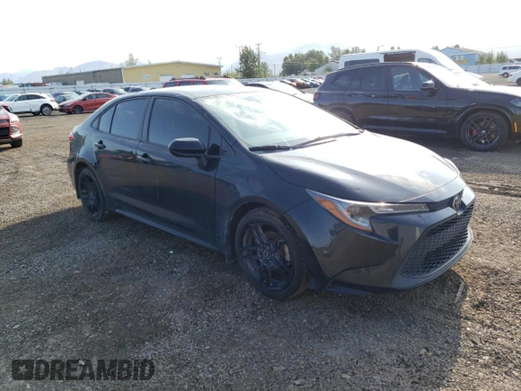 2021 Toyota Corolla LE with VIN JTDEPMAEXMJ173544, listed as a Copart auction lot 68386474 with 47,708 mi miles and Salvage Title. Bid and sale history available at carsss.com. Image 4.