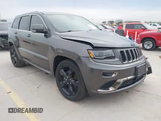 2016 Jeep Grand Cherokee Overland z VIN 1C4RJECG0GC407271, wystawiony jako IAAI lot #41264901 z przebiegiem 80 778 mil mil oraz . Historia ofert i sprzedaży dostępna na DreamBid. Obrazek 1.