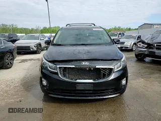 2016 Kia Sedona SX with VIN KNDMC5C1XG6113634, listed as a Copart auction lot 54130725 with 105,278 mi miles and Salvage Title. Bid and sale history available at carsss.com. Image 14.