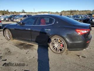 2017 Maserati Ghibli S Q4 with VIN ZAM57RTL1H1248366, listed as a Copart auction lot 40912494 with 103,209 mi miles. Bid and sale history available at carsss.com. Image 2.