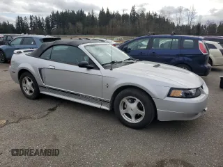 2001 Ford Mustang Deluxe with VIN 1FAFP44441F254874, listed as a Copart auction lot 48223235 with 201,512 mi miles and Clean title. Bid and sale history available at DreamBid. Image 4.
