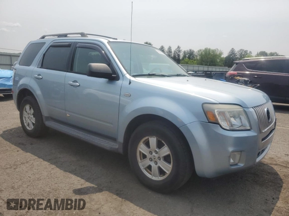 2009 Mercury Mariner z VIN 4M2CU91G49KJ01393, wystawiony jako Copart lot #59780005 z przebiegiem 189 898 mil mil oraz Szkoda całkowita • Salvage title. Historia ofert i sprzedaży dostępna na DreamBid. Obrazek 4.