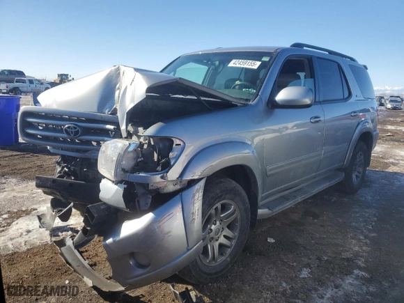 2004 Toyota Sequoia Limited with VIN 5TDBT48A54S215297, listed as a Copart auction lot 42459155 with 202,326 mi miles and Non Repairable. Bid and sale history available at carsss.com. Image 1.