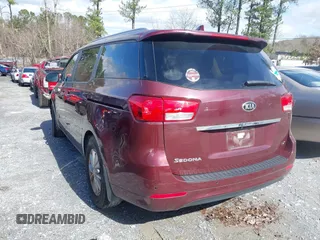 2016 Kia Sedona LX with VIN KNDMB5C14G6163836, listed as a IAAI auction lot 41578462 with 153,315 mi miles. Bid and sale history available at carsss.com. Image 3.