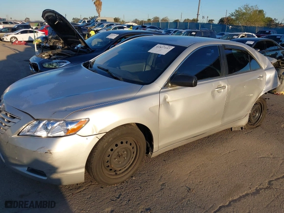 2007 Toyota Camry CE with VIN 4T1BE46K27U508205, listed as a IAAI auction lot 41827197 with 187,126 mi miles. Bid and sale history available at carsss.com. Image 19.
