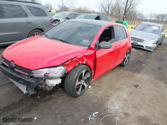 2017 Volkswagen Golf GTI S with VIN 3VW5T7AU5HM009256, listed as a IAAI auction lot 41655836 with 95,931 mi miles. Bid and sale history available at carsss.com. Image 22.