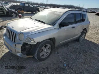 2007 Jeep Compass Sport with VIN 1J8FT47WX7D383699, listed as a Copart auction lot 88482135 with 219,898 mi miles and Salvage Title. Bid and sale history available at carsss.com. Image 1.