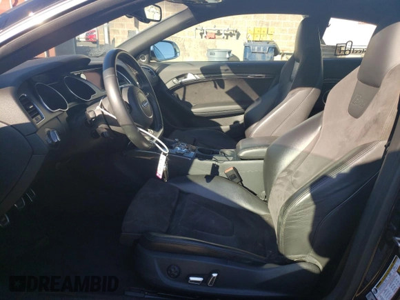 2013 Audi S5 Premium Plus with VIN WAUGGAFR1DA034225, listed as a Copart auction lot 70420854 with 86,717 mi miles and Salvage Title. Bid and sale history available at carsss.com. Image 7.