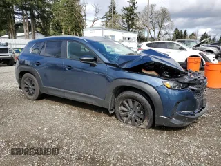 2025 Mazda CX-50 S Preferred with VIN 7MMVABBM4SN321267, listed as a Copart auction lot 52162865 with 4,118 mi miles and Salvage Title. Bid and sale history available at DreamBid. Image 4.