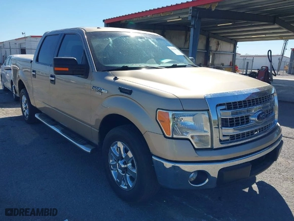 2013 Ford F-150 XL with VIN 1FTFW1CF8DFA34950, listed as a IAAI auction lot 41842807 with 103,073 mi miles. Bid and sale history available at carsss.com. Image 1.
