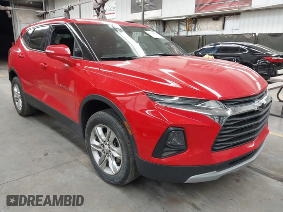 2022 Chevrolet Blazer LT with VIN 3GNKBCR49NS125144, listed as a IAAI auction lot 42453422 with 89,888 mi miles and . Bid and sale history available at DreamBid. Image 1.