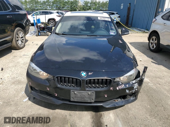 2015 BMW 3 Series 328i xDrive with VIN WBA3B5C59FP653564, listed as a Copart auction lot 64702115 with 92,821 mi miles and Salvage title. Bid and sale history available at DreamBid. Image 5.