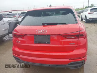 2024 Audi Q3 S line Premium with VIN WA1DECF36R1126631, listed as a IAAI auction lot 41959027 with 21,775 mi miles. Bid and sale history available at carsss.com. Image 16.